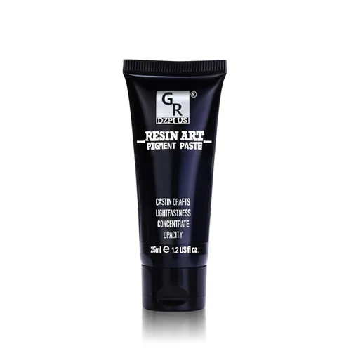 Pasta de pigmento de resina epoxi negro - 1.2 fl.oz / 35ml Pigmento de epoxi negro más concentrado y fácil de mezclar para colorear resina, mesas,