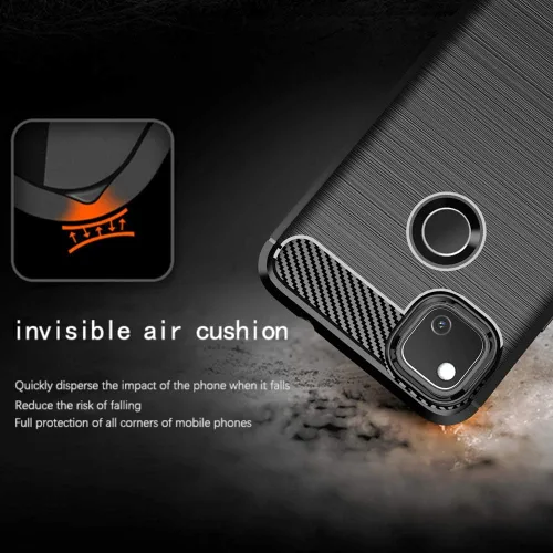 Miniatura 4 de Asuwish Funda compatible con Google Pixel 4a 4G y protector de pantalla de vidrio templado, accesorios de celda, funda protectora de TPU suave