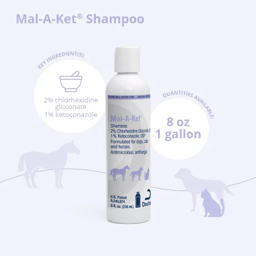 Miniatura 2 de Mal-A-Ket Champú para perros y gatos, 8 oz