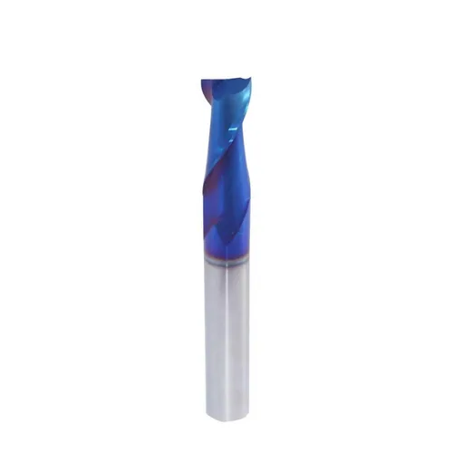 Miniatura 14 de BRD204 Broca de enrutador de inmersión en espiral de carburo sólido 2 flautas corte CNC Router Bits Molino de extremo NACO recubierto 1/8 "CD X 3/4