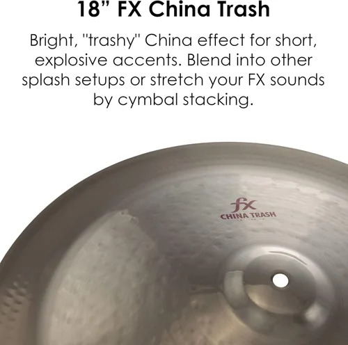 Miniatura 3 de Avedis Zildjian Company 18" FX Oriental China Basura