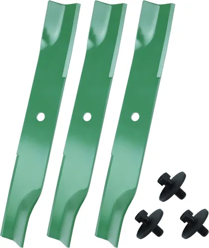 Miniatura 10 de 532134149 Cuchillas de cortacésped con pernos y arandelas para Husqvarna YTH18542 YTA18542 YTH1842 YTH22V42 Tractores Reemplaza 134149 Craftsman