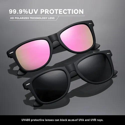 Miniatura 16 de Lentes de sol polarizados para mujer y hombre, lentes de sol a la moda, para conducir, pescar, bloqueo UV, protección UV400
