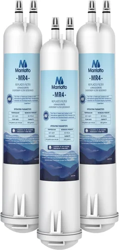 Miniatura 10 de MARRIOTTO MRW4 Filtro de agua para refrigerador Compatible con EDR3RXD1, 4396841, 4396710, Filtro 3, 46-9083, 46-9030, 9030, 9083 Filtro de agua