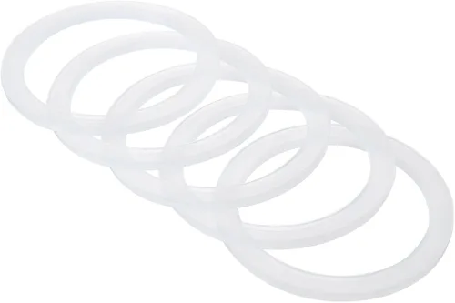 PATIKIL Anillos de sellado de silicona de boca regular de 2.756 in, paquete de 10 juntas reutilizables a prueba de fugas para tapas de tarros de