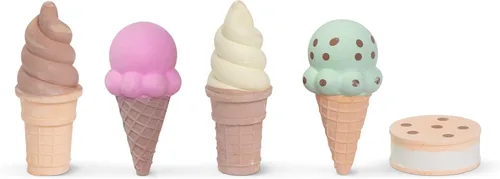 Miniatura 4 de Melissa & Doug Juego de tiza para helados y pasteles para niños, tiza de banqueta para niños de 3 años en adelante
