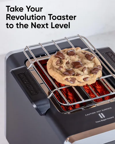Miniatura 2 de Revolution Rejilla de calentamiento para tostadoras Revolution para calentar fácilmente pizzas, galletas, croissants, bollos, magdalenas, pasteles