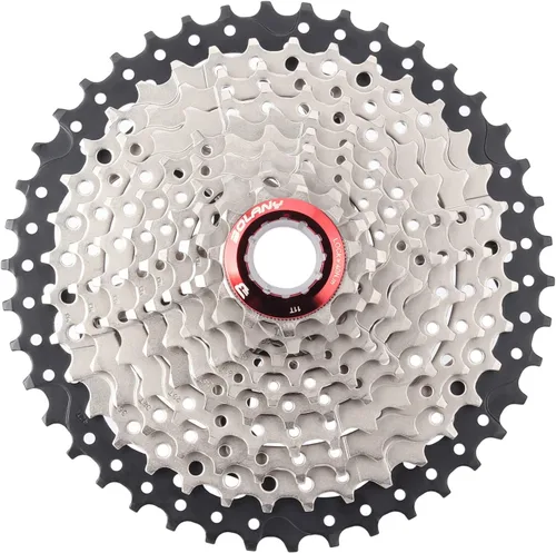 Miniatura 7 de BOLANY Cassette de 8/9/10 velocidades 11-25T/32T/36T/40T/42T/46T/50T apto para bicicleta MTB, bicicleta de carretera, casete ligero, compatible
