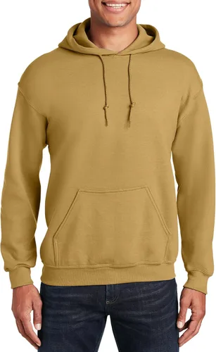 Miniatura 9 de Gildan - Sudadera con capucha para hombre, mezcla pesada, cordón de ajuste, Rosa de seguridad