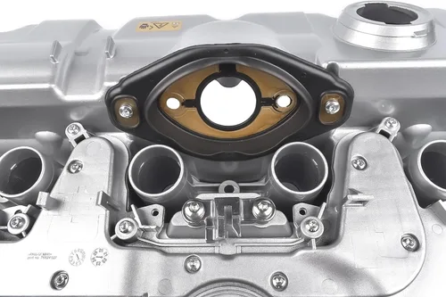 Miniatura 7 de Kit de cubierta de válvula de motor de aluminio, juntas y tapa de filtro de aceite ya instalados, repuesto para BMW E60 E70 E82 E83 E85 E89 F10 N52