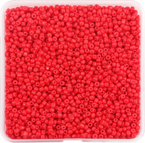 Miniatura 3 de 2mm Cuentas de Semilla Opacas Negras Aproximadamente 8000 piezas/170 gramos 12/0 Cuentas Pequeñas para Pulseras, Collares, Manualidades de Joyería