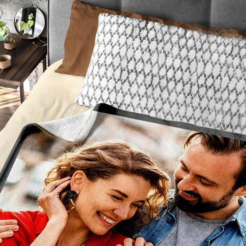 Miniatura 6 de Manta personalizada con fotos, texto, regalos personalizados para parejas, mantas con fotos con mis propias fotos, mantas con fotos personalizadas 1