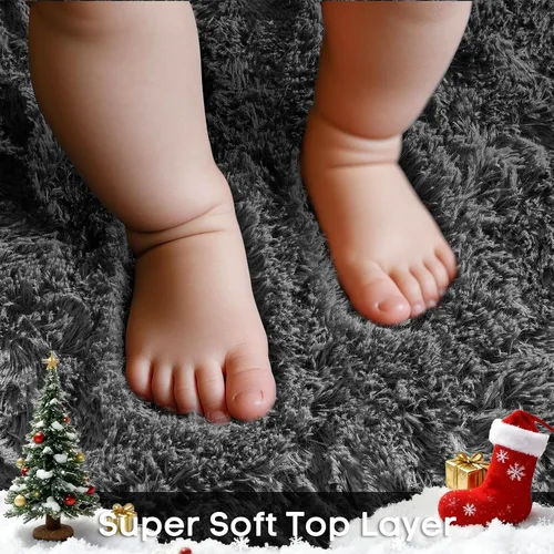 Miniatura 2 de Ophanie - Alfombras para sala de estar, antideslizante y suave, de felpa grandes y peludas para dormitorio, peludas para niños y niñas, decoración
