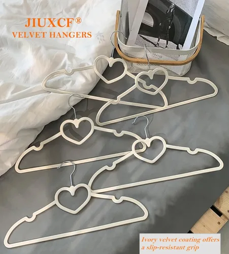 Miniatura 4 de Paquete de 20 perchas de terciopelo antideslizantes de 16 pulgadas para adultos, perchas delgadas con gancho giratorio de 360 grados, duraderas