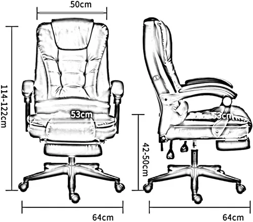 Miniatura 7 de Sillas de juegos con reposapiés, silla ergonómica de videojuegos para adultos, silla de oficina de computadora estilo carreras con soporte lumbar