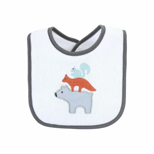 Miniatura 5 de Baberos Hudson Baby unisex de tela de toalla de algodón con relleno de fibra, Tamaño único Chica de vacaciones soy uno