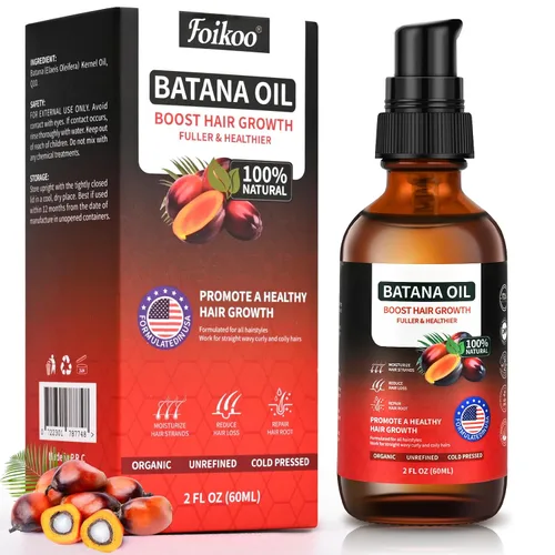 Aceite de Batana en aerosol para el crecimiento del cabello, 100% natural y puro aceite de batana crudo orgánico Dr. Sebi de Honduras, aceite de