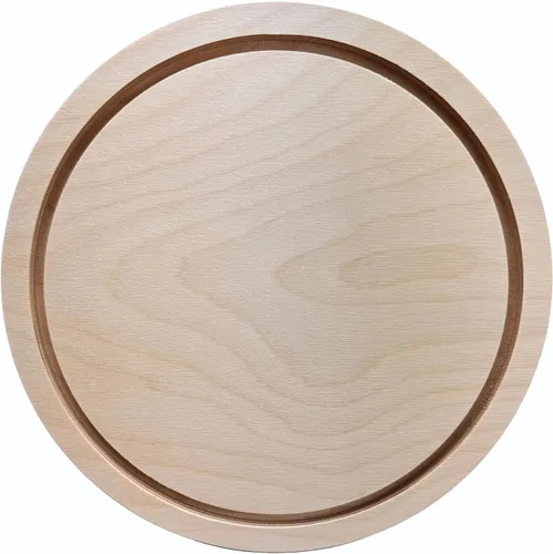 Trekell Panel flotante redondo de 8 pulgadas – Panel de pintura de madera de abedul báltico con marco flotante incorporado | Fabricado en Estados