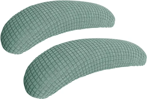 Miniatura 15 de Forcheer - Fundas elásticas para reposabrazos de silla de oficina, resistentes al agua, de Spandex y Jacquard, para sillas de oficina y computadora