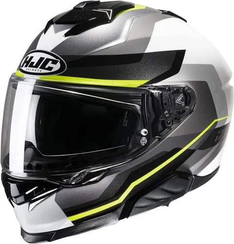Miniatura 2 de Casco de motocicleta HJC i71 Nior Natural, aprobado DOT (MC2SF, Mediano)