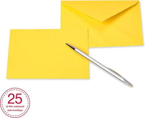 Miniatura 14 de American Greetings Tarjetas en blanco de un solo panel con sobres, colores arcoíris (200 unidades)
