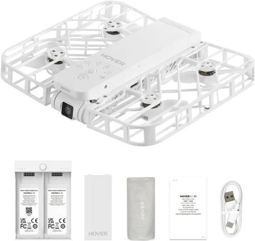 Miniatura 14 de HOVERAir X1 dron con cámara, dron de cámara que vuela solo con modo sígueme, dron mini plegable con captura de video HDR, despegue desde la palma