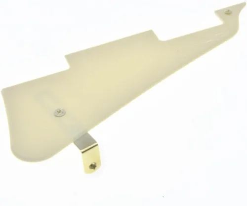 Miniatura 29 de KAISH Golpeador de guitarra Abalone Pearl LP con soporte de acero inoxidable negro y tornillos de montaje de acero para USA Les Paul