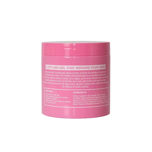 Miniatura 2 de Esha Profesional Slick N Slay - Gel acondicionador - Para trenzas, rastas y mucho más. Proteína de trigo hidrolizada + complejo de biotina B. Aroma