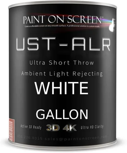Miniatura 11 de Pintura para Proyector de Pantalla Paint on Screen Pintura de Pantalla de Proyector de Capa Única de Proyección Corta para Claridad Perfecta