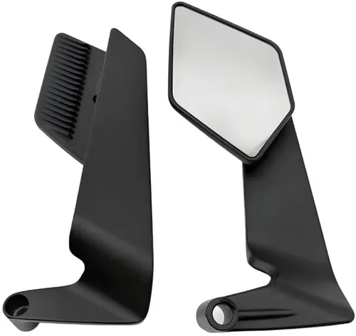 Espejo retrovisor de motocicleta para FZ25 FZ-25 FZ8 FZ-8 Accesorios de motocicleta Gran angular Espejo retrovisor plegable retrovisor