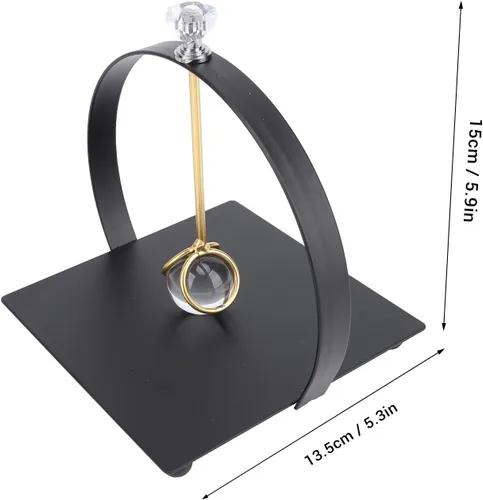Miniatura 9 de Servilletero de mesa, elegante dispensador de servilletas de mesa con brazos pesados, servilletero de cóctel para el hogar, cocina, oficina