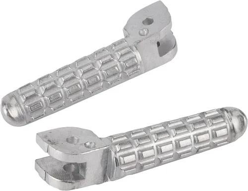 Miniatura 9 de Aramox Estriberas, Motocicleta Estriberas Traseras Reposapiés Modificado Accesorio Plata Ajuste para 696/796 2009-2013