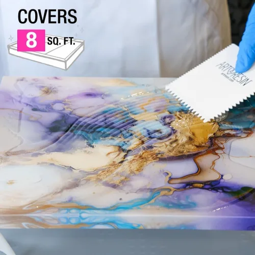 Miniatura 3 de Kit inicial de resina Epoxy no tóxica transparente ArtResin de 32 onzas