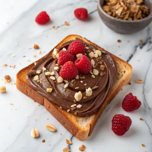 Miniatura 3 de Nutella - Crema de chocolate y avellanas para untar, cobertura perfecta para panqueques, tarro de 35.2 onzas