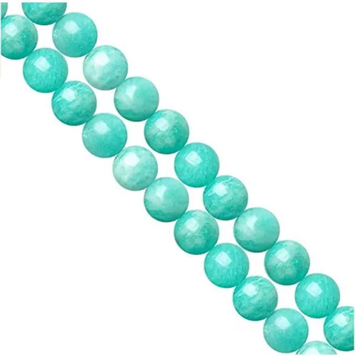 Miniatura 16 de Adabele - 2 hebras de piedras preciosas curativas de cuarzo tanzanita opaco natural de 0.394 pulgadas (0.394 in), cuentas sueltas redondas y sueltas