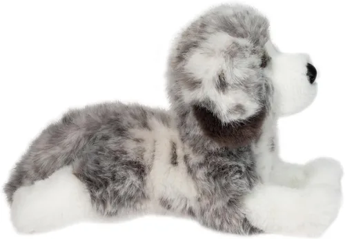Miniatura 2 de Douglas Skylar - Peluche de pastor australiano, juguete realista DLux de 12 pulgadas para cachorros australianos, peluche azul suave para niños