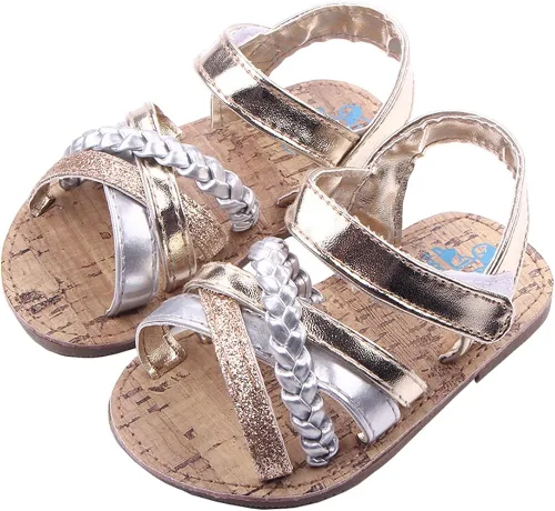 Miniatura 3 de Beeliss Sandalias de bebé con suela de goma para verano