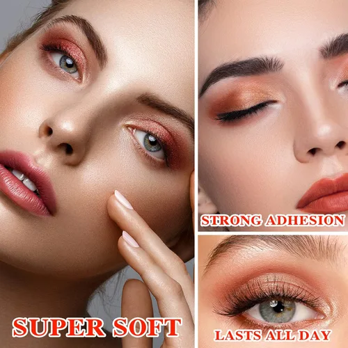 Miniatura 4 de Paleta de sombra de ojos desnudos de 10 colores, paleta de sombra de ojos mate nude, paleta de sombra de ojos con pigmento de purpurina natural, A+B