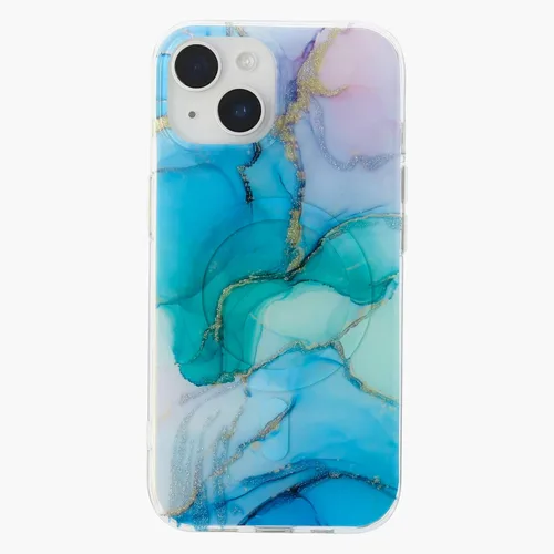 Miniatura 28 de Funda degradada para iPhone 14 Pro - Diseño multicolor degradado naranja y amarillo, resistente a los impactos y con imanes