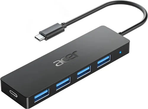 Miniatura 11 de Acer - Hub USB de 4 puertos, hub múltiple USB 3.0, divisor USB A para portátil con puerto de alimentación USB C, extensor USB para portátil