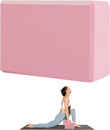 Miniatura 15 de Bloques de yoga de 9 x 6 x 3 pulgadas, superficie antideslizante suave, bloques de espuma de alta calidad, apoyo, ligero, resistente al olor