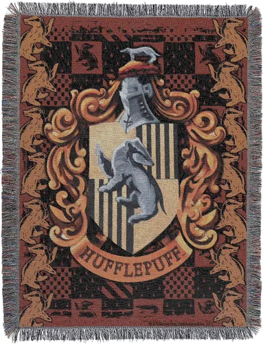Miniatura 15 de Northwest Manta Tapiz Tejida de Harry Potter, Decoración del Hogar de Diseñador, Moderno, Regalo Único, 48" x 60", Escudo de Gryffindor