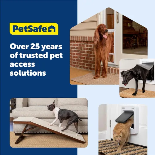 Miniatura 7 de PetSafe SmartDoor ZAC19-17244 - Extensión de túnel para puertas y paredes gruesas, tamaño mediano, para gatos y perros