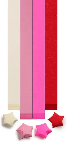 Miniatura 15 de FoDau770 Tiras de papel de estrella de color sólido, 1080 hojas de papel de estrella de origami para manualidades, regalo, proyecto de bricolaje, 10