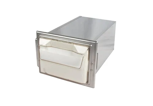 Miniatura 8 de San Jamar Dispensador de servilletas – Dispensador de servilletas de restaurante de acero inoxidable, unidad de mostrador, capacidad para 750