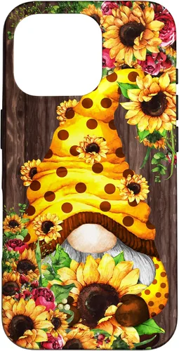 Miniatura 20 de Yellow Sunflower Gnome for Women Cute Summer Flower Pattern Case for iPhone 17