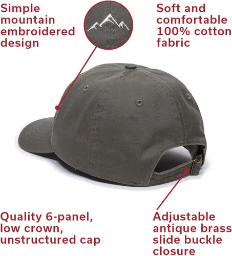 Miniatura 47 de Outdoor Cap Sombrero de papá de montaña - Gorra de algodón suave sin estructura