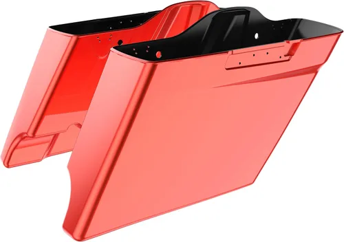 Miniatura 67 de Alforjas extendidas para Harley Touring Street Glide, Electra Glide, Road Glide 2014-2023 (whisky ámbar)