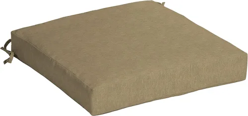 Miniatura 16 de Arden - Cojín para asiento profundo, 24 x 24 pulgadas, resistente a la lluvia y a la decoloración, 24 x 24 pulgadas, color verde musgo Leala