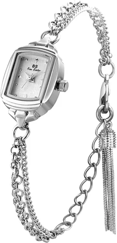 FANMIS Reloj clásico vintage para mujer, estilo brazalete, delicado reloj de esfera pequeña, vestido de lujo, reloj de pulsera de oro, reloj de